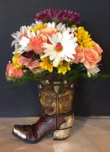 Boot in Bloom