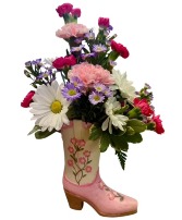 'BOOT  SCOOTIN CUPID' Double "R" Exclusive Bouquet 