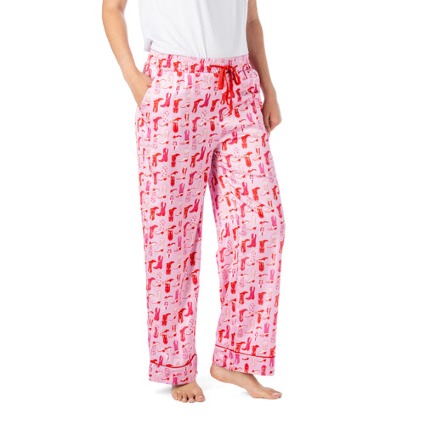 Boots & Bubbles Satin Lounge Pants