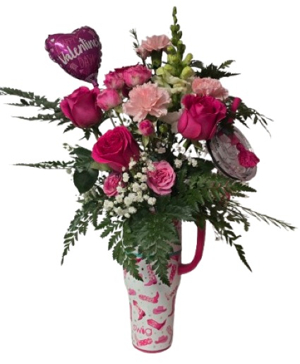 Boots Mega SWIG Cup Flower Arrangement