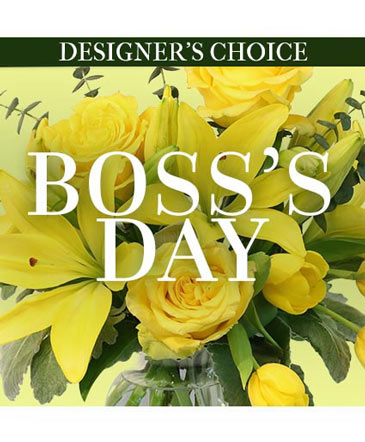 Boss's Day Florals Custom Arrangement in Plainview, TX | Kan Del's Floral, Candles & Gifts