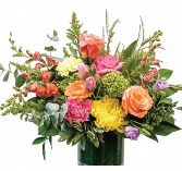 Botanic Blooms Garden  Vase some flowers or colours maybe substituted 