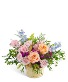 Botanical Basket Flower Arrangement