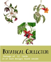 Botanical Card Set  William Curtis Set "Botanical Set #1"