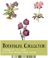 Botanical Card Set  William Curtis Set 