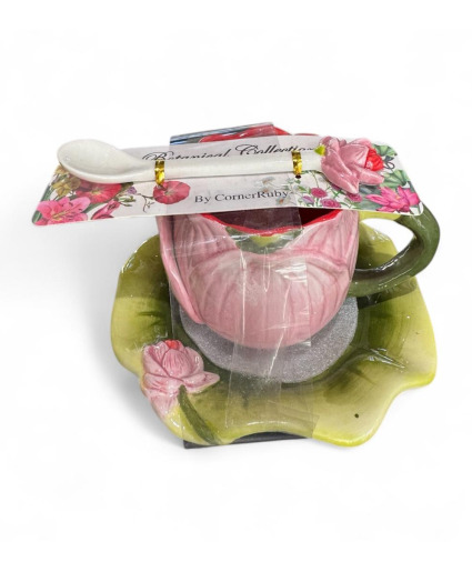 Botanical Collection Teacup & Saucer Gift Set Gift Item