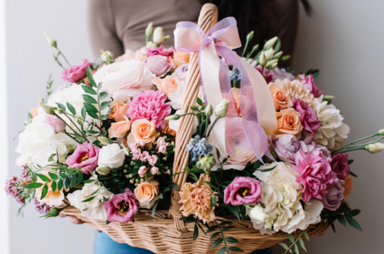 Bountiful Basket Floral Arrangement
