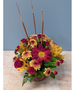 Bountiful Blessings Basket Arrangement