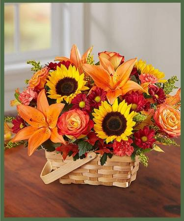 Bountiful Blooms Basket 