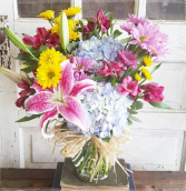 Bountiful Blooms Vase Arrangement