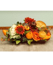 Bountiful Fall Artificial Centerpiece