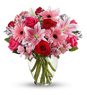 valentine's day floral arrangements
