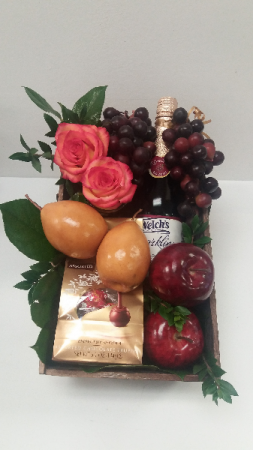 Bountiful Romance Gourmet Gift Box in Webster, TX | La Mariposa Flowers Bountiful Romance Gourmet Gift Box in Webster, TX | La Mariposa Flowers
