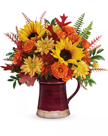 Bounty of Blossoms flower arrangement