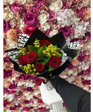 Bouquet 6 Roses  rosas