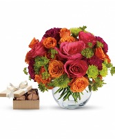 Bouquet and Chocolate Set "Best Seller"