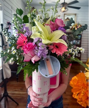 Bouquet in Cup  