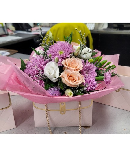 Bouquet in Purse