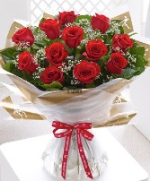 Bouquet 1 Dozen Premium Long Stem Roses  You may Choose any Color .