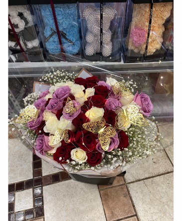 Bouquet of 50 roses  Rose arrangements  in Belleville, NJ | LUCERO FLORIST