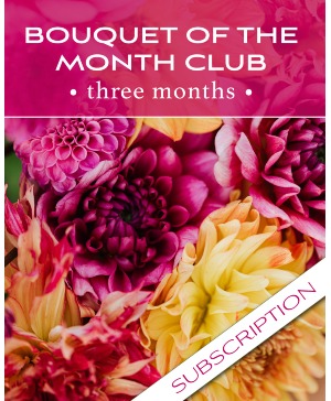 Bouquet of the Month Club (3) Flower Arrangement
