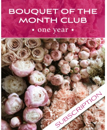 Bouquet of the Month  1 Year in San Rafael, CA | BURNS FLORIST