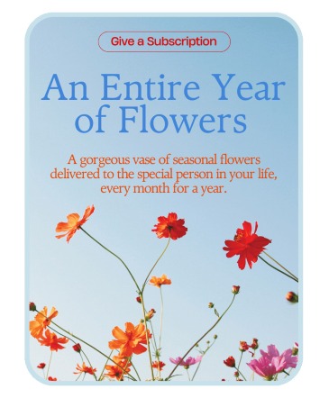 Bouquet of the Month Club Flower Arrangement in Bowie, TX | A COTTAGE FLORIST & GIFTS