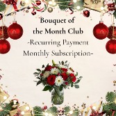 Bouquet of the Month Club Recurring Monthly Payment Subscription