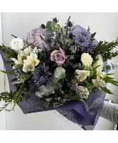 Bouquet - Purple & White 