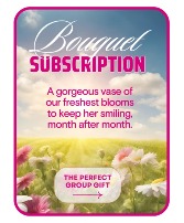 Bouquet Subscription Flower Arrangement