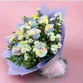 Bouquet with 12 roses 