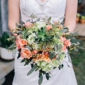 Bouquet with succulants