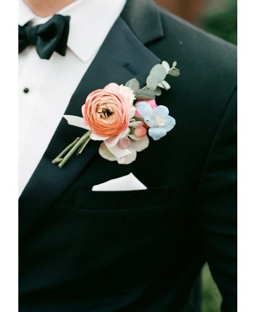 Dashing Boutonniere in Eunice, LA | PETALS & POTS, LLC