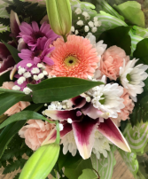 Boutique Fresh Cut Bouquet Recipe#1 Wapped Fresh Cut Flowers