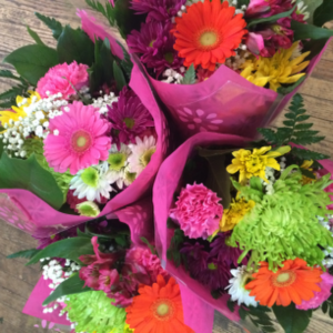 Boutique Fresh Cut Bouquet Recipe #2 Wrapped Fresh Cut Flowers 
