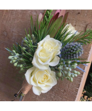 Boutonniere - White  