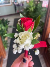 Boutonniere (red) 