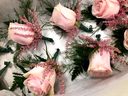 Boutonnieres Wedding Flowers