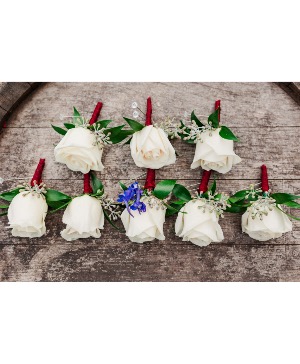 Boutonnières  Groomsmen