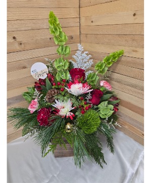 Box of Christmas Arrangement
