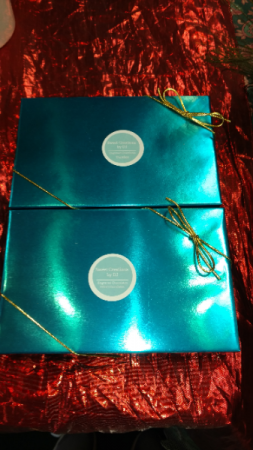 Box of Christmas Chocolate Candy