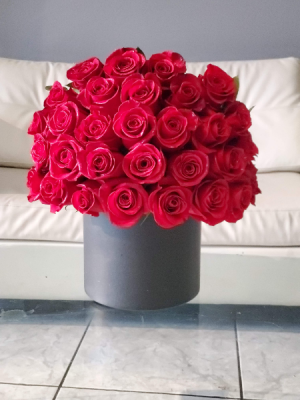Box of Red Roses Large