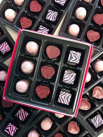 Boxed Chocolate Assortment 4 pc Maine Made Chocolates