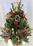 Boxwood "Tree" Fresh Greenery Arrangement