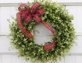 Boxwood Wreath Non- fragrance In-door/out door wreath