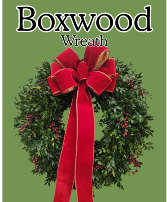 Boxwood wreath wreath