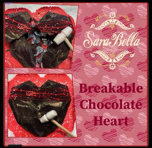 Breakable Chocolate Heart 