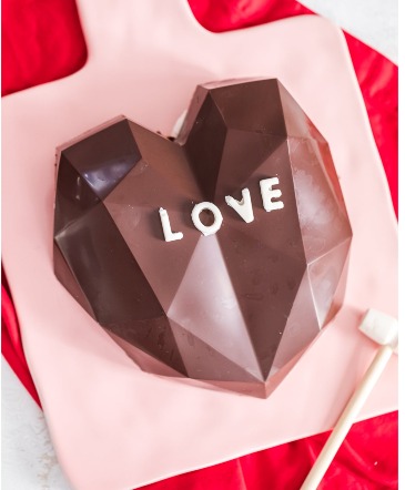 Breakable Chocolate Heart  in El Paso, TX | A FLOWER 4 US