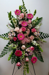 Precious Pink Standing Spray
