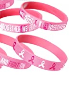 Breast Cancer Awareness Wrist Band 